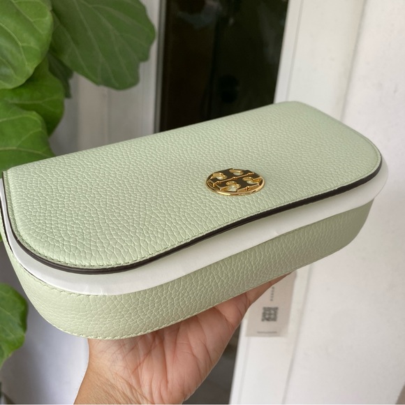 TORY BURCH 153566 CHELSEA PEBBLED LEATHER CROSSBODY - Picture 7 of 11